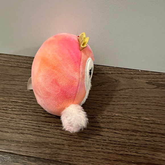 Squishmallows Piper The Penguin Mystery Bag Pink Tye Dye Gold Crown Stuffed  5" - Picture 3 of 4